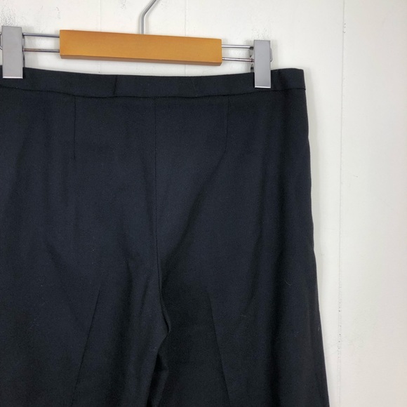 Tory Burch Wool Wide Leg Trousers Sz 6 - Picture 9 of 14
